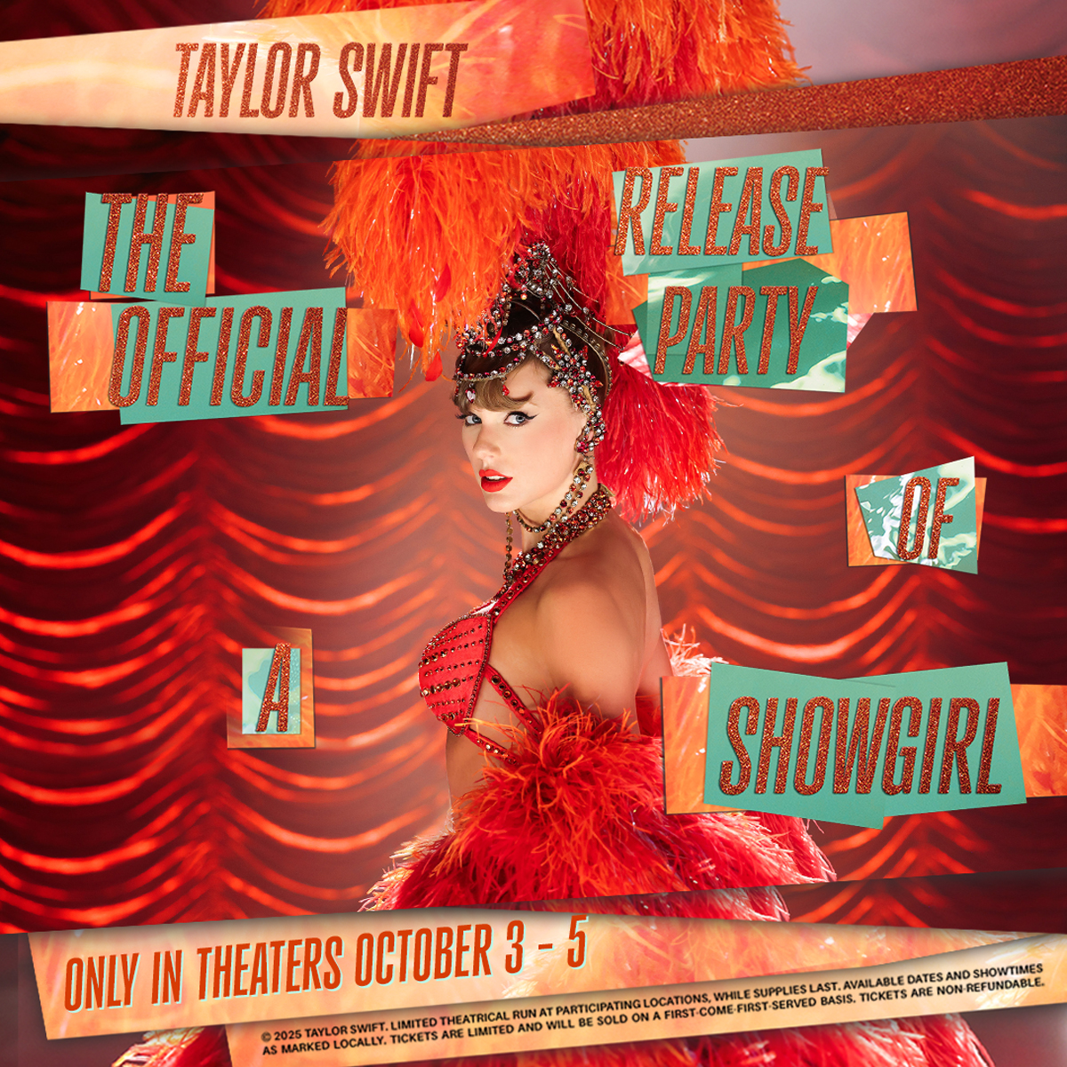 TAYLOR SWIFT | OFFICIAL RELEASE PARTY OF A SHOWGIRL